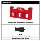 Milwaukee Packout Tool Box M18 Battery Rack Attachment