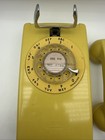 Bell System Western Electric Rotary Wall Phone Yellow  Model Cmt Slt