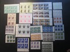 Ww Huge Lot Of Blocks 6 Stamps Each One  Haiti Big Lot Double Overprint  Others