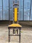Vintage Spanish Jacobean - Style Prayer Chair Hand Turned Wooden Spindals