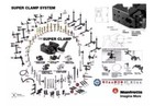 Manfrotto 035rl Super Clamp Replacement - Black  no Stud Or Attachment 