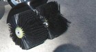 52cc Gas Power Broom Push Behind Snow Sweeper Driveway Cleaner Artificial Grass