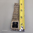 Medana Quartz Watch Vintage Gold Nugget Style Japan Quartz