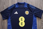 Scotland National Team 2024 2025 Player Issue Training Shirt Jersey Men s Large