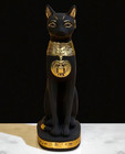 Ancient Egyptian Antiques Statue Of Goddess Bastet Cat Pharaonic Egyptian Bc