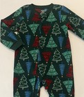 Carters Baby Boy Christmas Footed Pajamas 24 Months Fleece Zip Sleep N Play New