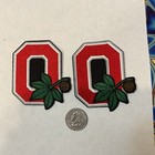  2  Osu The Ohio State  Vintage  Embroidered Iron On Patch Lot 3  X 3 