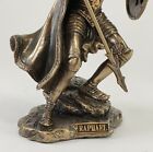 9 5  Saint Raphael Archangel W Spear Statue  Sculpture Antique Bronze Color