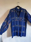 Guatemalan Tapestry Woven Vintage Tunic Top Unisex 