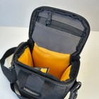 Vintage Y2k Case Logic Digital Camera Bag Zip Up Multi Compartment Black Strap