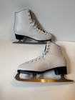 Milano 6000 Figure Ice Skates Women   s Size 8 White Lake Placid Blades