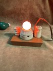 Antique Ken- Rad Christmas Lightbulb Small Size In Bright Orange