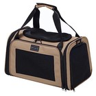 Soft Sided Pet Carrier Airline Approved 17 5 In 12 Lb Cat Small Dog Travel Bag