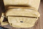 Vtg Samsonite Yellow Silhouette Travel Tote Bag Carry On Luggage Case Overnight