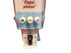 1960s Pepsi Cola Soda Pop Fountain Machine Am Transistor Radio Japan Clean works