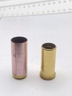 Vintage Pink Lipstick Case Metal Beauty Gold Tone Holder Purse Accessory Gift