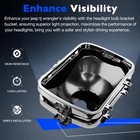 2x Headlight Support Bracket Mounting Kit Lh   Rh Sides For 1980-2017 Chevy Gmc