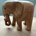 Vintage Elephant Carving Figurine Statue 4   