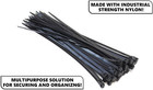 50-pack Extremely Heavy Duty 18 Inches Zip Cable Tie Down Straps Wire Uv Resi   