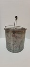 Great Solid Vintage Mohawk Floating Minnow Pail 10 Qt Galvanized Metal Bucket