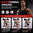 Deltoid And Shoulder Press Machine  3-in-1 Shoulder Machine With Shoulder Press