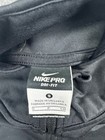 Nike Pro Dri-fit Shirt Women s S Black Gray Hyperwarm Nordic 1 2 Zip Pullover