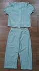 Vintage Carters Toddler Clothes Two Piece Snap Pajama Pants Top Set Size 3 Years