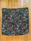Vintage Nicole Miller Silk Football Scarf Fall Leaf Motif- Rare