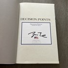 George W  Bush Signed Decision Points Hardcover Psa Dna Coa Auto 43rd President