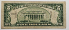 1934 A  5 Dollar Wwii Emergency Issue  Brown Seal Hawaii Federal Reserve Note