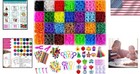 Comprehensive Colored Loom Bands Kit - 12080  Pieces For Endless Creativity