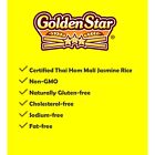 Golden Star Thai Hom Mali Jasmine Rice  20 Lbs