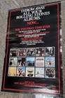 Rolling Stones London Years 1989 Promo Poster Original Vintage 24  X 36 