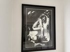 Frank Zappa  Sitting On Toilet Vintage Poster Phi Zappa Crappa