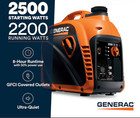 Generac Gp2500i 2500w Inverter Generator Gas Portable Quiet Camping