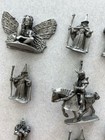 Vintage Ral Partha Pewter Miniatures Mixed Lot Of 32 Dungeons And Dragons 1980s