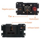 1000w 2000w Power Inverter Dc 12v To Ac 110v 120v 4usb 4ac Car Adapter Converter