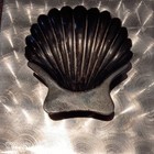 Vtg Sterling Silver Scallop Shell Patina Sanborns Mexico Dish Owl Hallmark 26g 