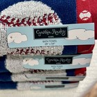 Cynthia Rowley 10 Pc Baseball Set 4 Bath Towels  2 Hand Towels  4 Wash Kids Boys