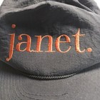 Janet Jackson Janet  World Tour Concert Snapback Hat Rare 1993 Vintage