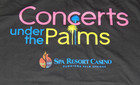 Concerts Under The Palms Spa Resort Casino Palm Springs T-shirt Size Xl New