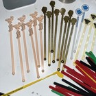 Lot Of 69 Vintage Vintage Travel Bar  And Cocktail Drink Stir Swizzle Sticks