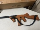 Vintage Handmade Wood Submachine Thompson Tommy Gun Toy Movies 80s Kids Military