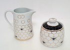 Williams Sonoma Honeycomb Cream   Sugar Set Nib Bee Spring Summer