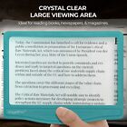 5x Page Magnifying Glass With 3 Lighting Modes For Reading   Low Vision Seniors