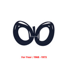 Pair Toyota Land Cruiser Fj40 Fj45  1968-1973  Front Door Glass Run Channel