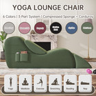 Yoga Recliner Yoga Sofa Yoga Chair Chaise Lounge Divan Bed Curved Sofa Sex Chair