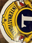 Lions Club International Early Painted Metal Sign 18    Round