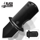 5  Covert Mini Folding Pocket Knife Black Camping Tactical Blade Army Small