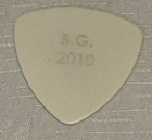 Buddy Guy Signature Guitar Pick Buddy s 2010 Concert Tour Stage Used Plectrum